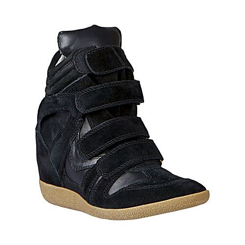 Free Shipping - Steve Madden Hilight Wedge Sneakers High Top Wedge Sneakers, Sneaker Wedges, Black Wedge Sneakers, Steve Madden Wedges, Black Highlights, Wedge Flip Flops, Black Wedges, Suede Wedges, Boots Knee