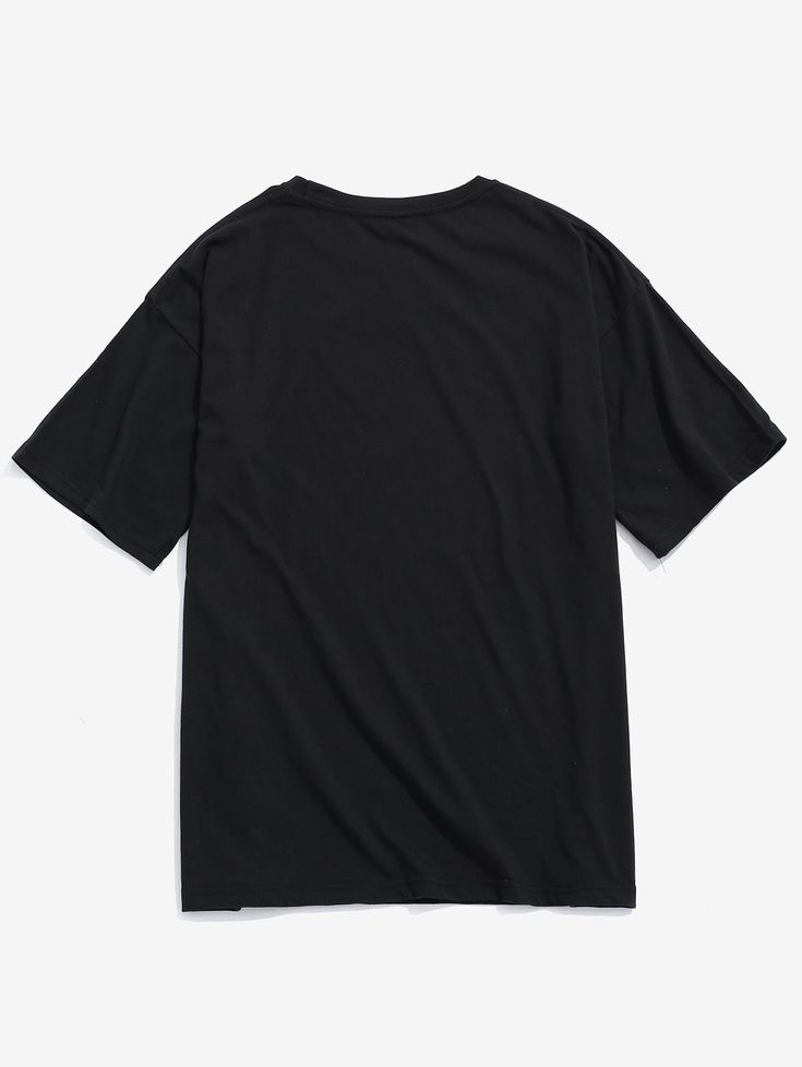 Black Men Casual Style, Plain Black Tee, One Piece Logo, T Shirt Design Template, Shirt Logo Design, Latest Mens Fashion, Shirt Mockup, Tshirts Online, Casual T Shirts