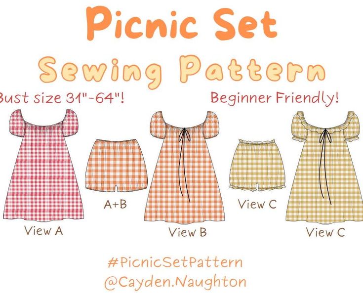 the sewing pattern for this girls'dress is easy to sew