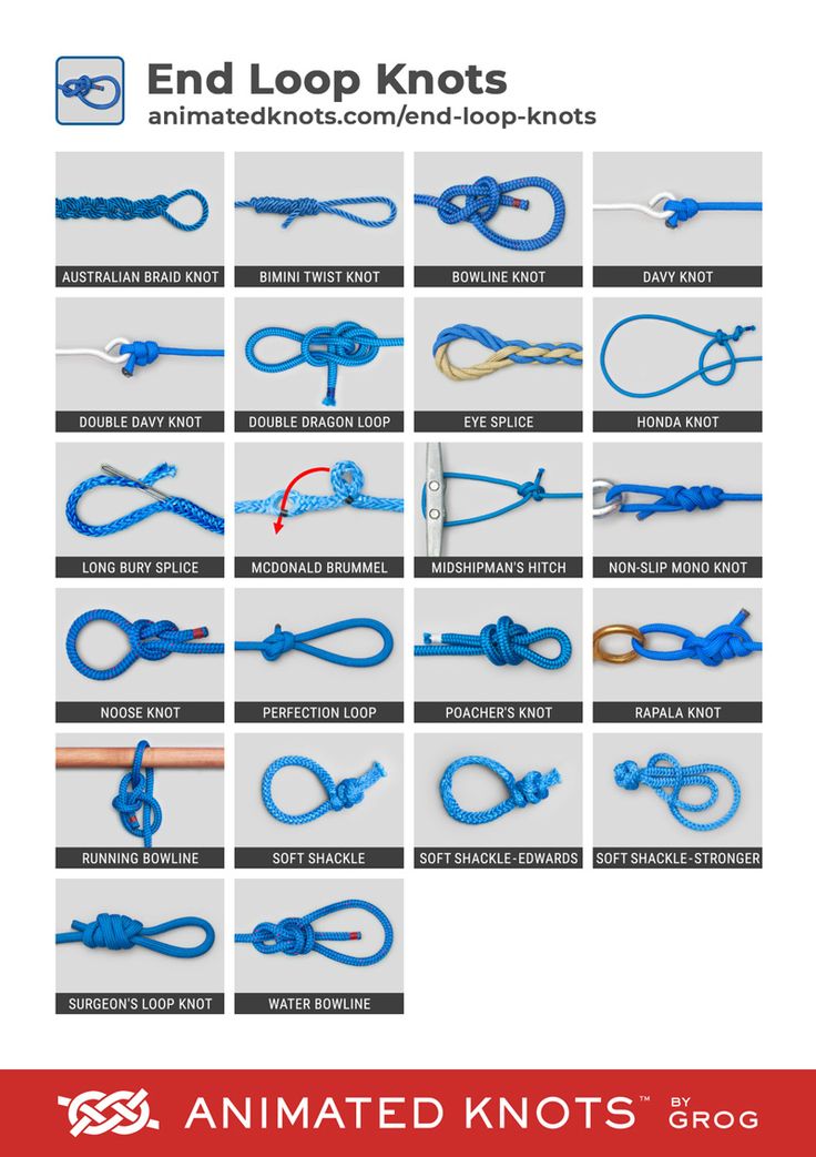 the instructions for how to tie an animal's rope knot with scissors and other tools