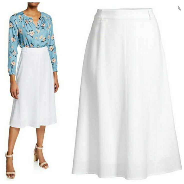 Kobi Halperin Womens Dakota White Lyocell A-Line Midi Skirt Manufacturer: Kobi Halperin Suggested Price: $348.00 Condition: New With Tagsstyle Type: Midi Skirt Collection: Kobi Halperin Sleeve Length:Closure: Material: 100% Lyocell Fabric Type: Woven Specialty: Lined Feminine A-line Bottoms For Spring, Spring A-line Maxi Skirt For Workwear, Modest Fitted Skirt For Workwear, Flattering Knee-length Skirt For Spring, Flattering Spring Flowy Skirt, Flattering Flowy Skirt For Spring, Flattering Flowy Bottoms For Spring, Elegant Spring Daywear Skirt, White Maxi Skirt For Spring Workwear