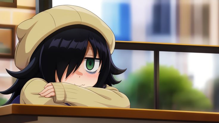 Tomoko Kuroki Banner, Kuroki Tomoko, Tomoko Kuroki, Art Anime, Wallpaper Pc, Cute Icons, Art Inspo, Cute Drawings, Cool Girl