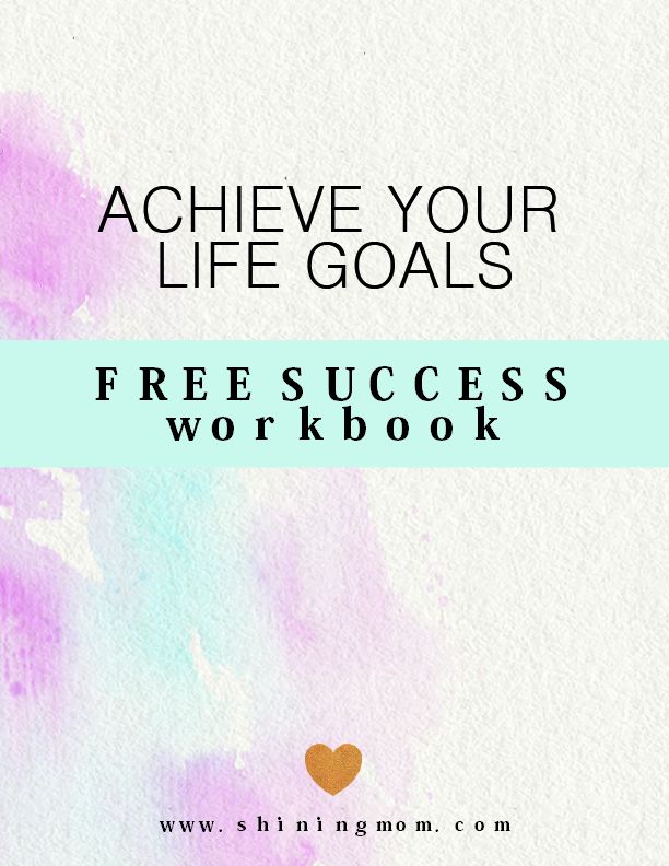 the book cover for achieving your life goals, with an image of a pink and blue background