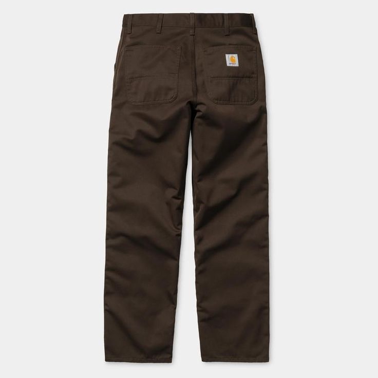 Carhartt WIP Simple Pant | Black – Carhartt WIP USA Classic Cargo Pants For Streetwear With Straight Hem, Classic Cargo Pants With Straight Hem For Streetwear, Classic Straight Hem Cargo Pants For Streetwear, Classic Pants With Side Pockets For Streetwear, Classic Cargo Pants With Welt Pockets For Streetwear, Classic Pants With Patch Pockets For Streetwear, Classic Work Pants With Pockets For Streetwear, Classic Pants With Double-needle Stitching, Classic Streetwear Pants With Pockets