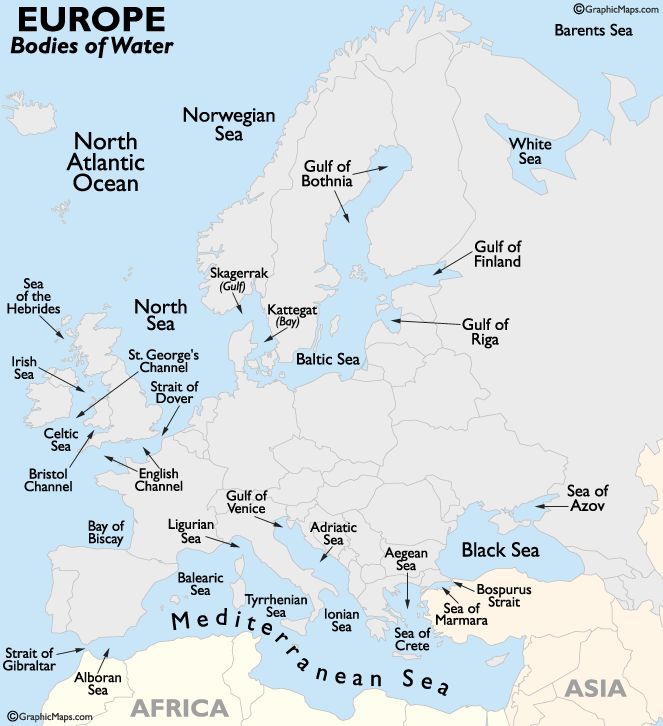 a map showing the location of europe and its major cities in which countries are located