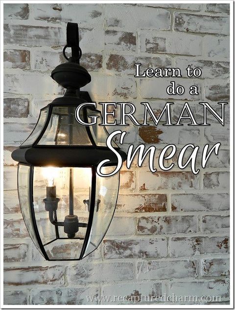 a light hanging from the side of a brick wall with words reading learn to do a german swear