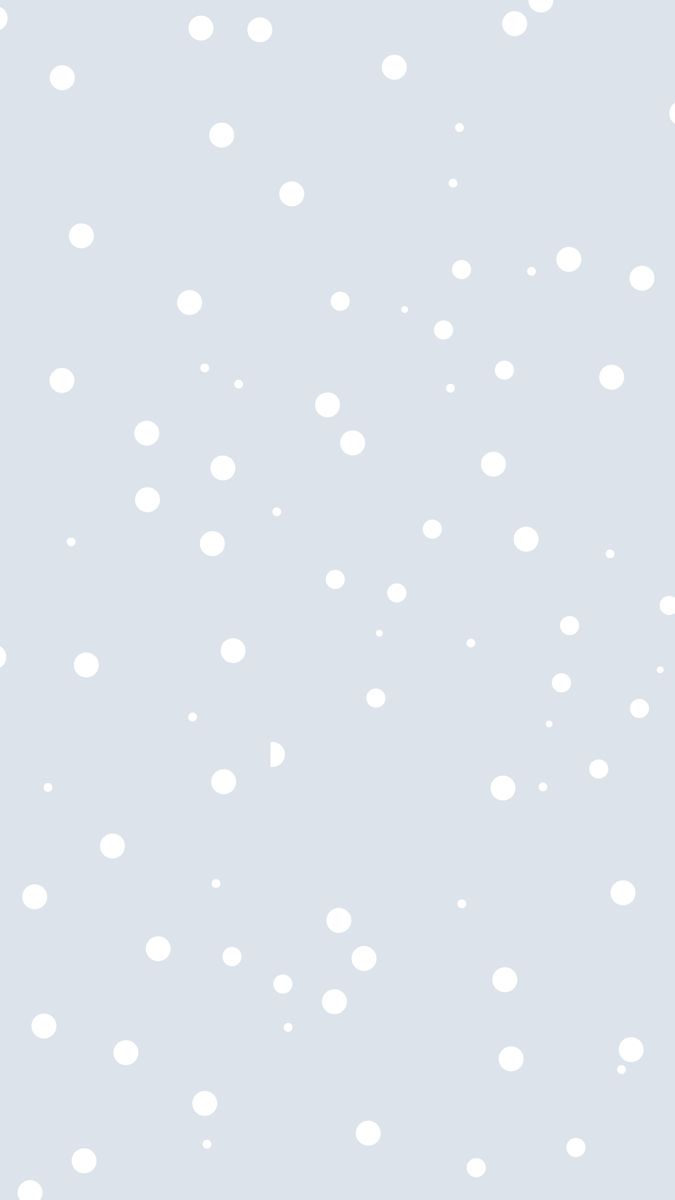 the snow is falling down and there are many white dots on the gray wallpaper