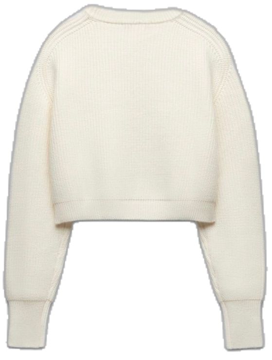 White Crew Neck Cropped Sweater For Fall, White Cropped Sweater With Crew Neck, White Knit Turtleneck Outerwear, Casual White Cropped Sweater For Winter, Chic White Turtleneck Sweater, Zara Winter White Sweater For Winter, Classic White Soft Knit Sweater, White Knit Turtleneck Top, Chic White Crew Neck Cropped Sweater