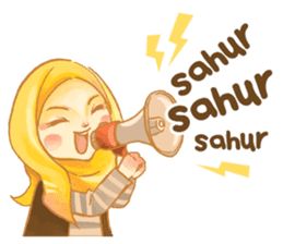 a woman yelling into a megaphone with the caption saying sahirr sahr