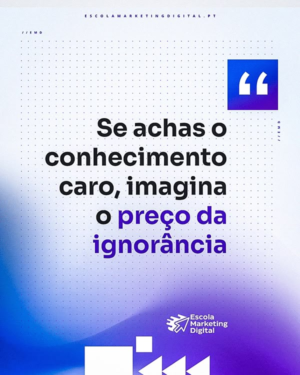 the back cover of a book with blue and purple colors on it, which reads se achas o conceimentoo caro, imagna o prego da