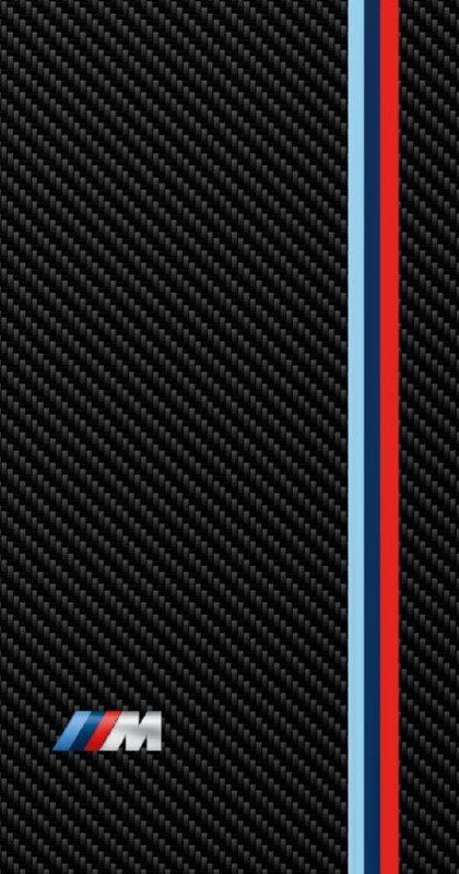 the bmw logo is shown in red, white and blue stripes on a black background