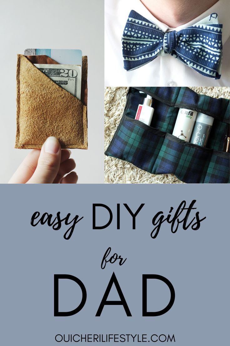 diy gifts for dad that are easy to make