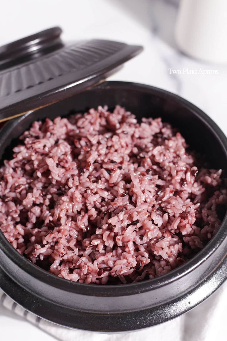 a close up of food in a bowl on a table