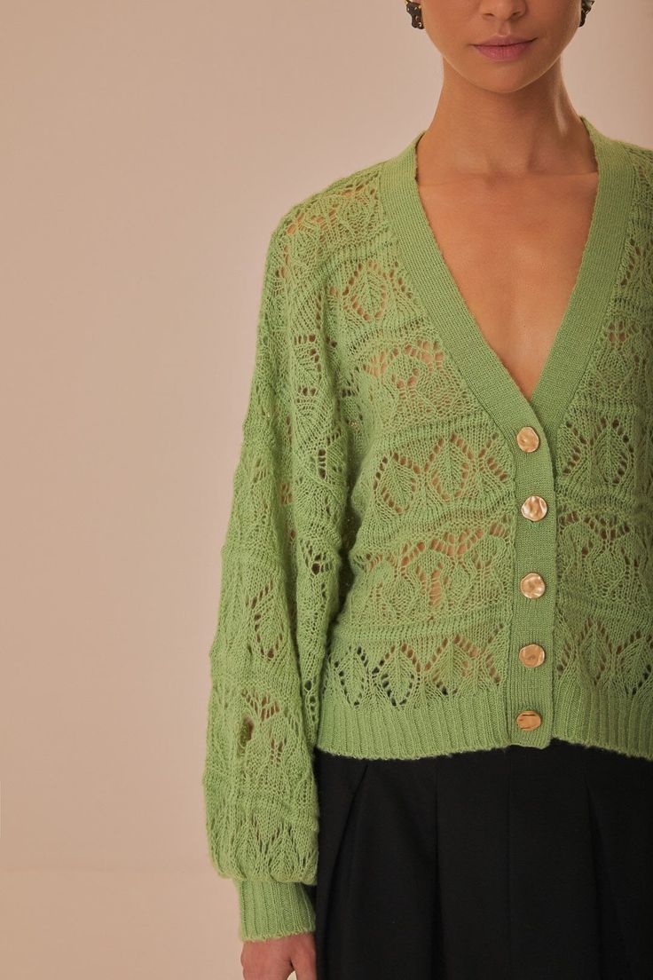 Green Textured Knit Cardigan – FARM Rio Textured Knit Cardigan, Hemant And Nandita, Sleepwear Dress, Tanya Taylor, Farm Rio, Textured Knit, Denim Jumpsuit, Guest Dresses, Cocktail Dress Party