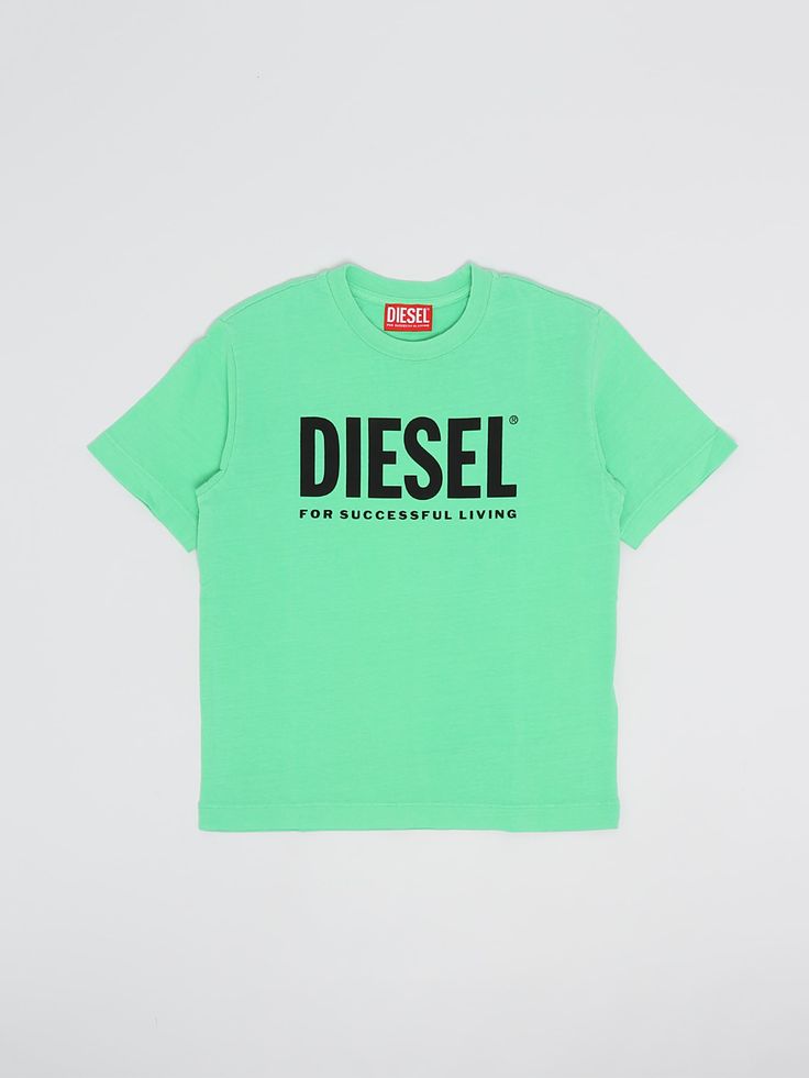 T-shirt Tnuci T-shirt from DieselComposition: 100 Co Diesel T Shirts, Kenzo Kids, Saint Laurent Shoes, Stella Mccartney Kids, Denim Design, T-shirt Polos, Fashion Labels, Italian Fashion, Contrasting Colors