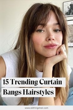 Curtain Bangs Hairstyles, Curtain Fringe, Bangs With Medium Hair, Bangs Hairstyles, How To Style Bangs, Haircuts Straight Hair, Long Hair With Bangs, Cut My Hair, Hair Envy