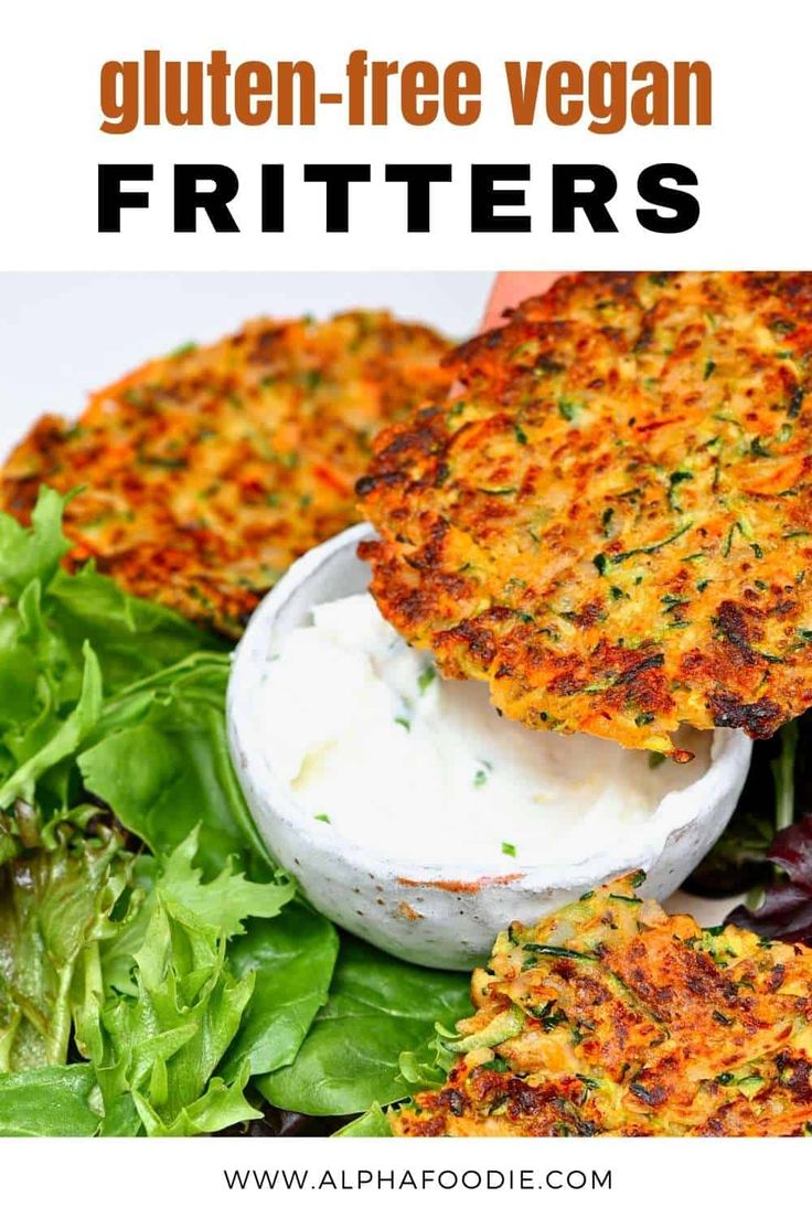 the best gluten - free vegan fritters are made with zucchini, cheese and fresh herbs