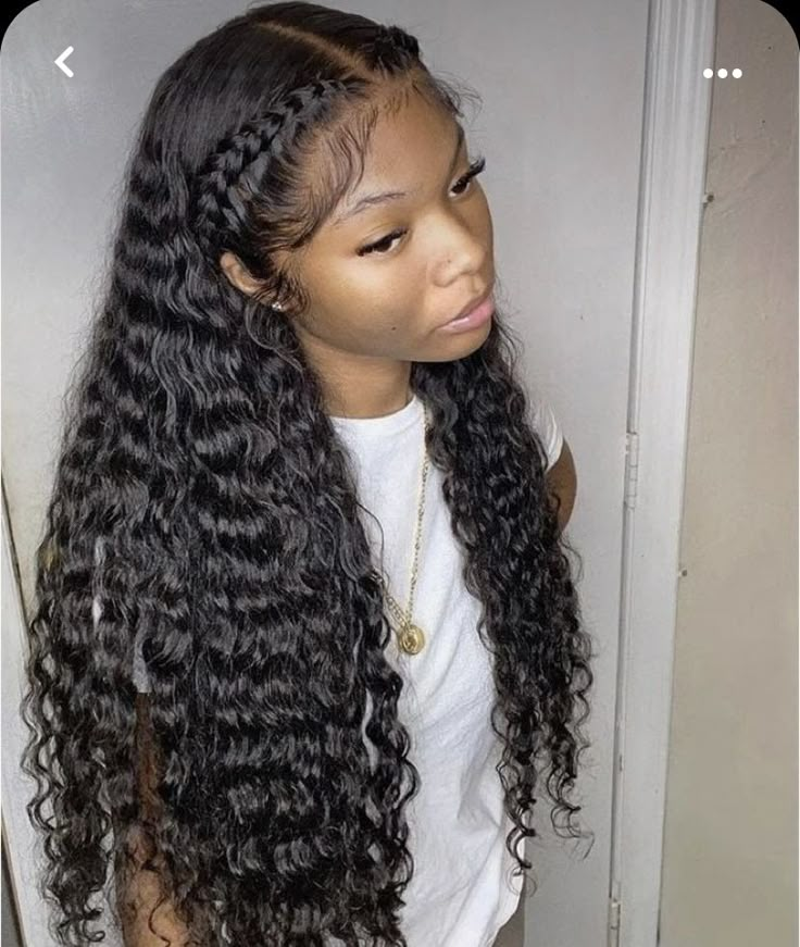 Wigs Wet And Wavy, Wave Hairstyles, Wigs Long, Hd Lace Wig, Hair Wigs For Black Women, Natural Human Hair, Deep Wave Hairstyles, Curly Human Hair Wig, Deep Curly