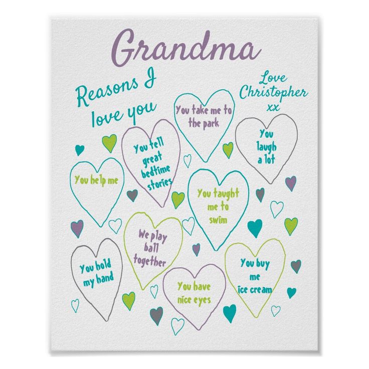 a card with hearts and words that say,'i love you mother's day by