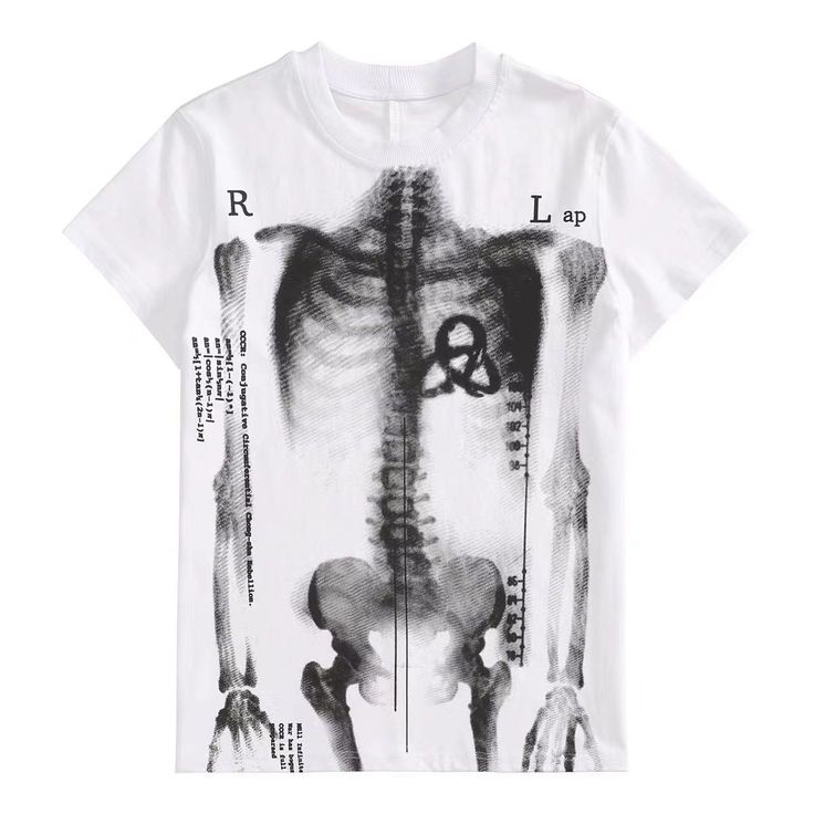 Grunge Fashion Skeleton Punk T-Shirt - Shoptery Grunge T Shirt Design, Grunge Tshirt Design, Y2k Streetwear Aesthetic, Grunge Shirts, Y2k Grunge Fashion, Grunge Tshirt, Dark Skeleton, Moda Grunge, Punk Tee