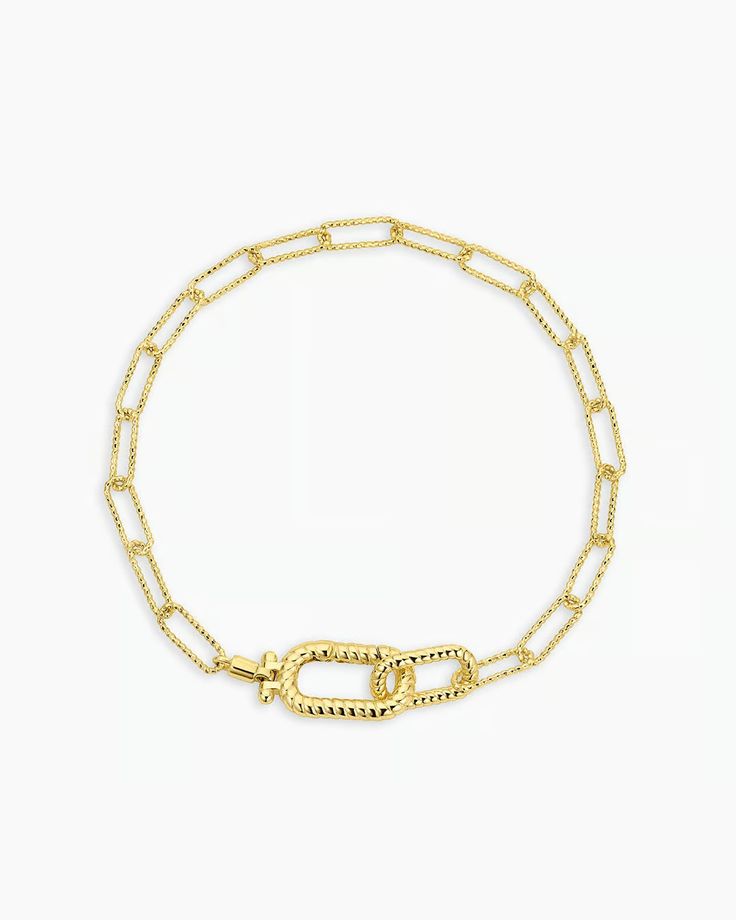 Crew Link Bracelet – gorjana Simple Chain Bracelet, Chic Gold Oval Link Bracelet With Solid Construction, Chic Gold Bracelet With Oval Link, Classic Chain Link Bracelet With Spring Ring Clasp, Chic Yellow Gold Bracelet With Solid Links, Gold-tone Jubilee Paperclip Bracelet, Modern Link Chain Bracelet With Spring Ring Clasp, Gold-tone Link Paperclip Bracelet, Elegant Everyday Paperclip Bracelet With Spring Ring Clasp