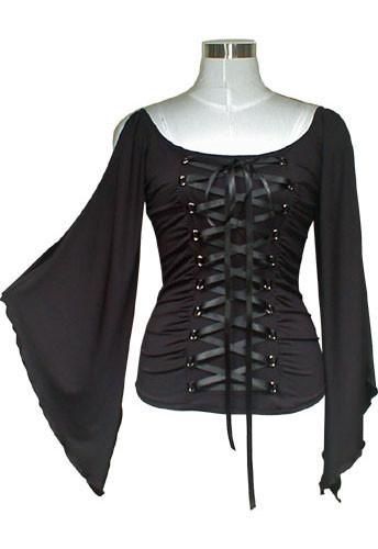 Lace Up Corset Top Victorian Gothic Clothing, Gothic Victorian Dresses, Gothic Tops, Gothic Skirts, Gothic Clothes, Gothic Corset, Victorian Lace, Goth Dress, Medieval Dress