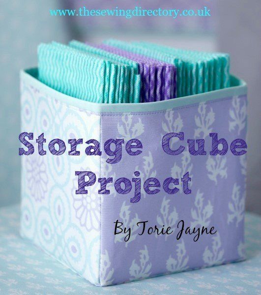 the storage cube project by torie jayne is an easy craft project for kids and adults