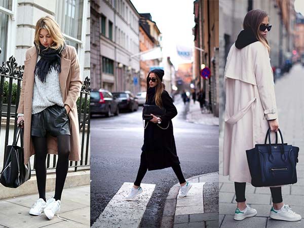 white sneakers >> New York trend 2015 Roshe Run, 2015 Trends, Nike Roshe Run, Black Book, Summer Fashion Trends, Nike Roshe, The Trend, White Sneakers, Adidas Originals