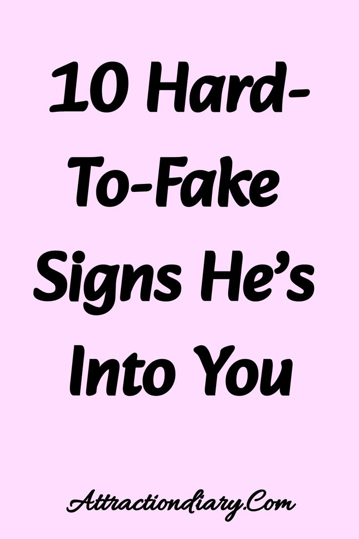 "10 Hard-To-Fake Signs He’s Into You" Having Feelings For Someone, Signs Of A Player, Signs Hes Into You, Body Language Signs, When Your Crush, Attracted To Someone, Crushing On Someone, Relationship Posts, A Guy Like You