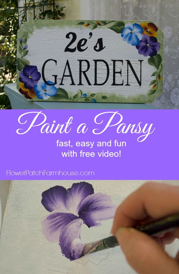 someone is painting a flower with watercolors and the words, paint a parsy