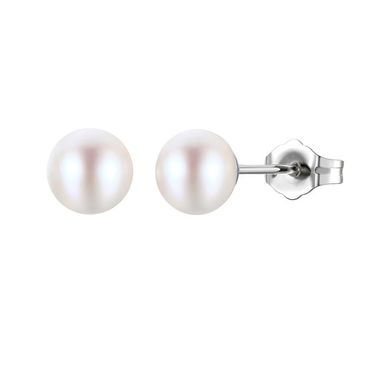 Elegant meets modern in this freshwater cultured white button pearl box set. This timeless trio features a necklace with a minimum of 68 pearls, bracelet with a minimum of 25 pearls, and drop earrings consisting of two pearls. All pearls in this set measure between 6 and 6.5 millimeters. An ever-elegant option, each pearl is uniquely yours. | Freshwater Cultured White Button Pearl Box Set | Sterling Silver | Size 100 mm | Helzberg Diamonds Modern White Akoya Pearl Earrings, Minimalist Pearl White Pearl Earrings For Formal Occasions, Minimalist Pearl White Formal Pearl Earrings, Formal Minimalist Pearl White Earrings, Classic Pearl White Jewelry With Pearl Buttons, Minimalist White Akoya Pearl Earrings, Formal White Pearl Round Bead Earrings, White Round Bead Pearl Earrings For Formal Occasions, Classic Pearl White Pearl Earrings For Gift