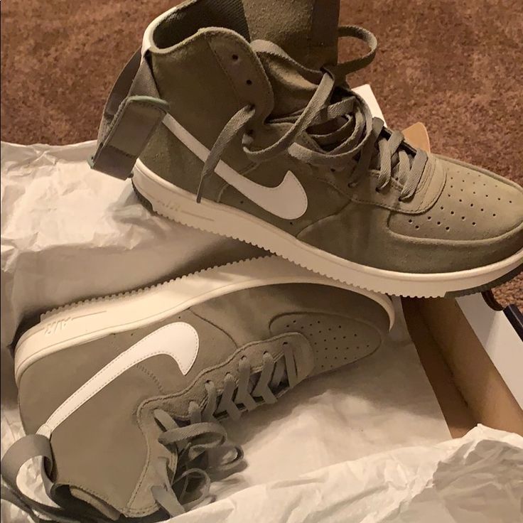 Brand New Never Worn!!! Nike Casual Suede High-top Sneakers, Air Force Ones, One Color, Shoe Brands, Nike Women, Air Force, Nike Shoes, Athletic Shoes, Brand New