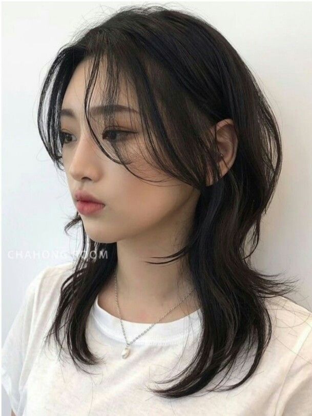 Hush Cut, Haircut Inspo, Hair Cut Ideas, Trendy Hairstyle, Wolf Cut, Haircuts Straight Hair, Haircuts For Medium Hair, Asian Hair, Cut My Hair