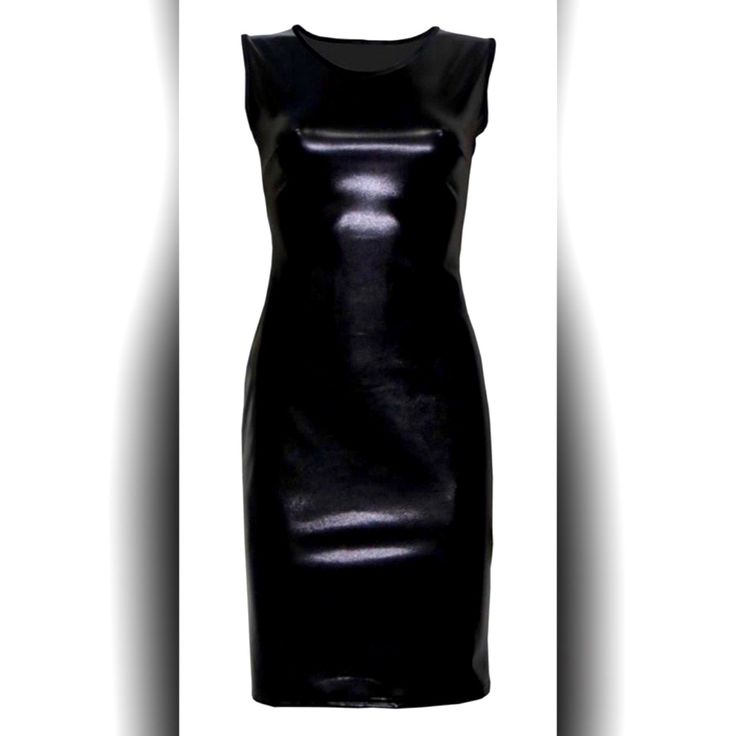 New With Tags Black Punk Style Evening Dress, Edgy Black Bodycon Dress For Going Out, Gothic Summer Bodycon Dress For Party, Edgy Sleeveless Bodycon Dress For Club, Fitted Punk Dresses For Night Out, Edgy Black Bodycon Dress For Party, Gothic Bodycon Dress For Party, Edgy Black Mini Dress For Party, Gothic Black Mini Dress For Night Out