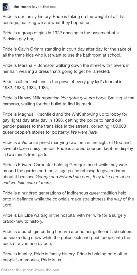 an article about pride in the history of pride, written by author and editor person