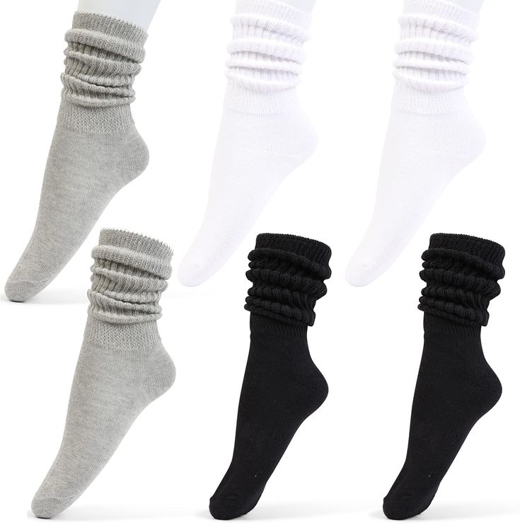 PRICES MAY VARY. Stylish Comfort for Every Season: For girls 9-12, our 6-pack kid stacked socks blend fashion with comfort. Perfect with boots or sneakers, they're made from a premium cotton blend for versatile, cozy layering year-round. Simple Care, Lasting Wear: Easy to wash and maintain, these big girls boot socks stay vibrant and soft. Just machine wash cold and air dry for effortless upkeep. 80s - 90s Retro Vibes for Today's Girls: Embrace the '80s and '90s with our tween Girls 9-12 Long Socks. These kids high socks blend retro fun with modern style that's perfect for any outfit. Cozy and Warm: These girls colorful stack socks for boots offer all-day softness and warmth, keeping her comfortable during play or relaxation. Gift-Ready Delight: Perfect for Birthdays, dance performances & High Socks With Sneakers, Scrunched Socks, 90s Socks, Cute Long Socks, Stacked Socks, Scrunch Socks, Slouchy Socks, Girls Knee High Socks, Slouch Socks