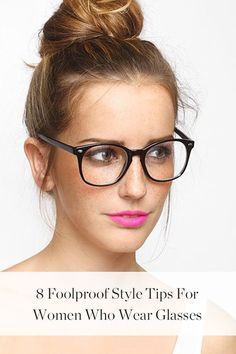 Makeup For Glasses, How To Wear Makeup, Eye Glass Frames, Glasses Ideas, Stylish Eyeglasses, Glasses Makeup, Women Glasses, Fashion Eye Glasses, Cute Glasses