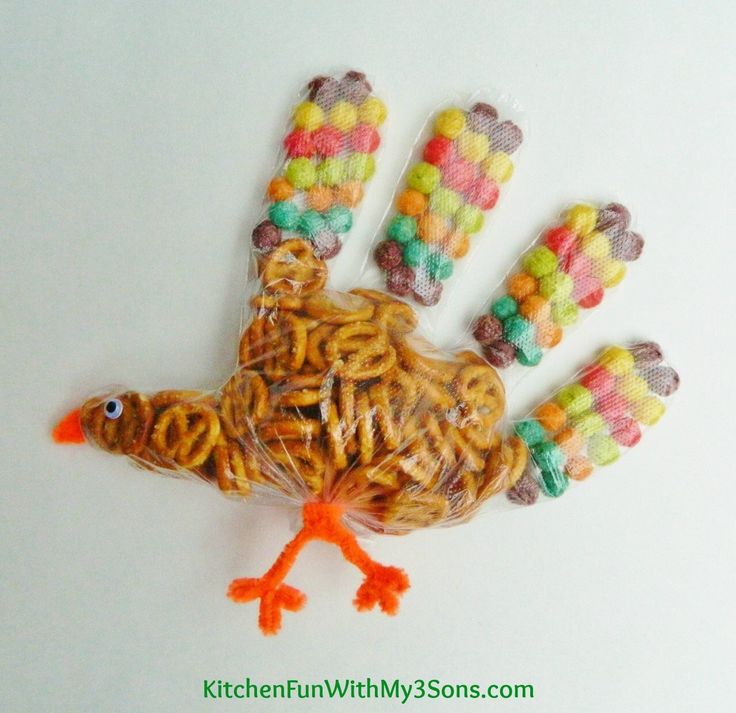 a bird made out of cereal krispy kreme treats