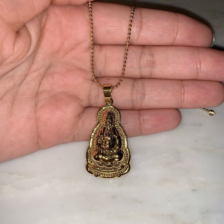 Gold Bubble Buddha Necklace Spiritual Buddha, Jewelry Closet, Gold Bubbles, Buddha Jewelry, Buddha Necklace, Baddie Tips, Witchy Jewelry, Spiritual Jewelry, My Aesthetic