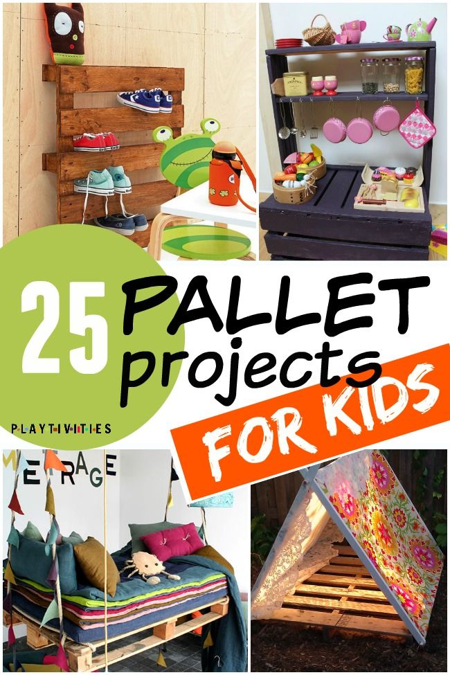 25 pallet projects for kids to make