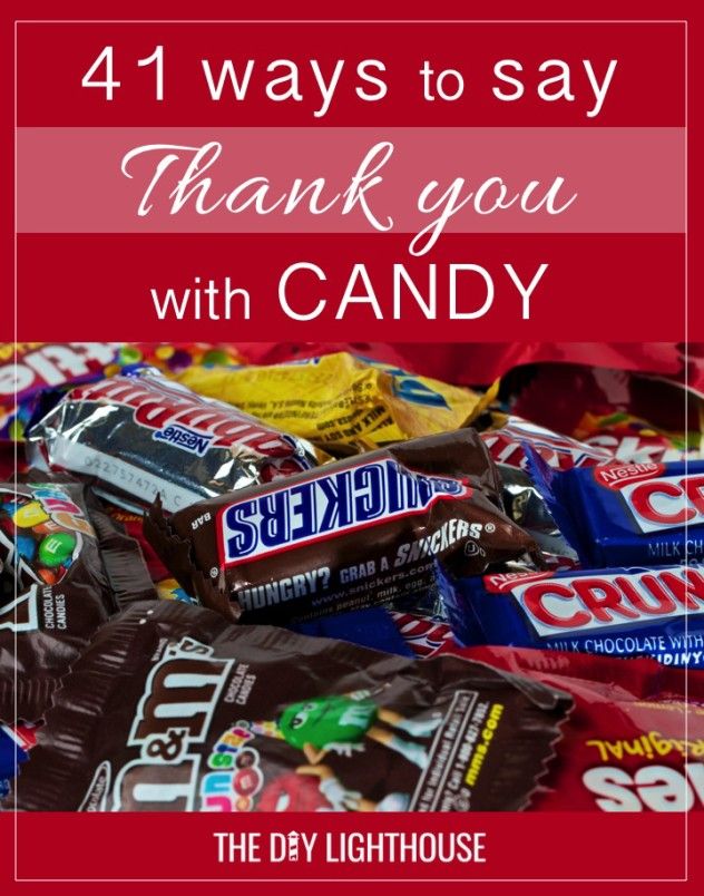 41 Ways to Say THANK YOU with Candy   Are you needing to show a little appreciation? We’ve all got someone we need to thank. You may need to give a big thank you to a teacher who went above and beyond for you, a coach who mentored you all season, or your coworkers who made that J-O-B survivable. Or, you may feel the need to show some thanks for the little things… thanking a neighbor who shoveled your driveway, the guy at the grocery store who’s always smiling, or your hairdresser for the cut... Appreciation Gifts For Medical Staff, Small Thank You Gift Ideas Gratitude, Small Appreciation Gifts, Staff Games, Candy Bar Sayings, Candy Puns, Candy Messages, Warriors Football, Office Awards