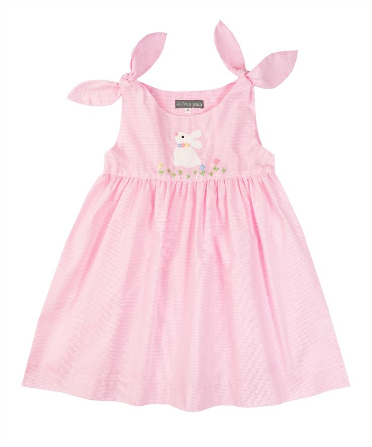 Style #PS-TM1162 Made with 100% Cotton Gingham Sundress For Spring, Spring Gingham Dresses, Casual Cotton Dress For Easter, Baby Easter Outfit, Pink Easter, Baby Easter, Bunny Easter, Easter Outfit, Easter Dress