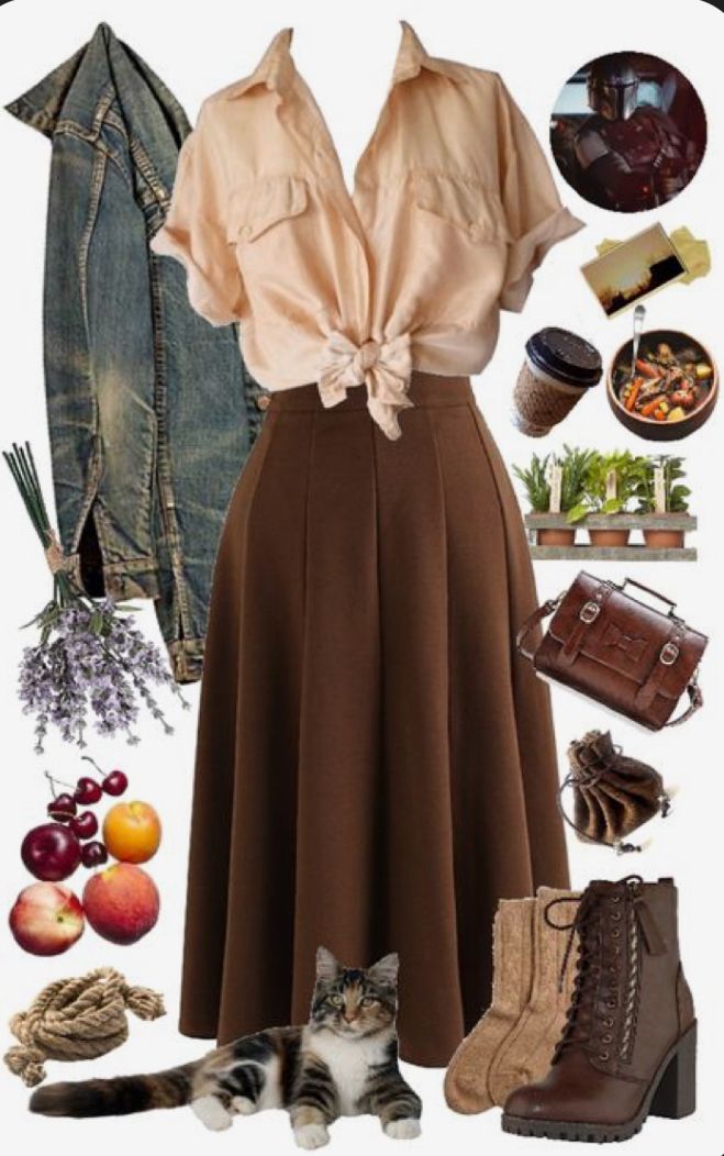 Dark cottagecore outfit, little bit gay🤌, credits to image owners Stile Blair Waldorf, Adrette Outfits, Cottagecore Outfit, Academia Outfits, Fest Outfits, Mode Hippie, Cottagecore Outfits, Academia Fashion, Cottagecore Fashion