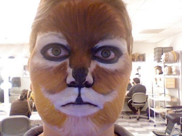 im a chipmunk Chipmunk Face Paint, Chipmunk Makeup, Face Paintings, I Love Makeup, Chipmunks, Face Paint, Carnival Face Paint, Theater, Carnival