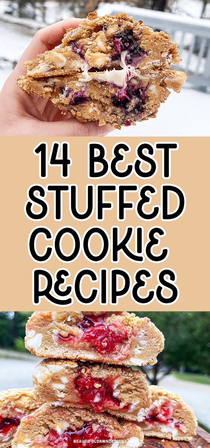 the best stuffed cookie recipe ever