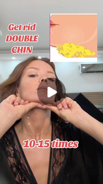 Exercise For Chin, Face Yoga For Double Chin, Double Chin Massage, Exercise For Double Chin, Double Chin Exercises, Chin Exercises, Best Massage, Face Exercises, Facial Exercises