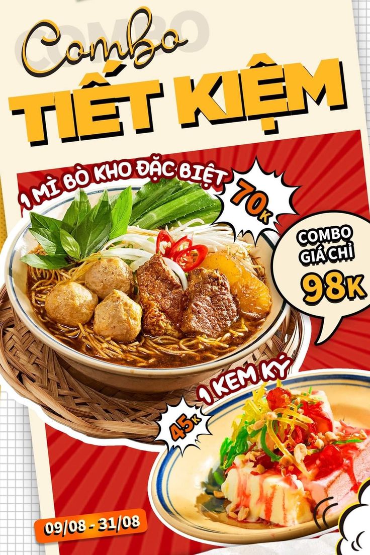 an advertisement for a chinese restaurant called tet keem