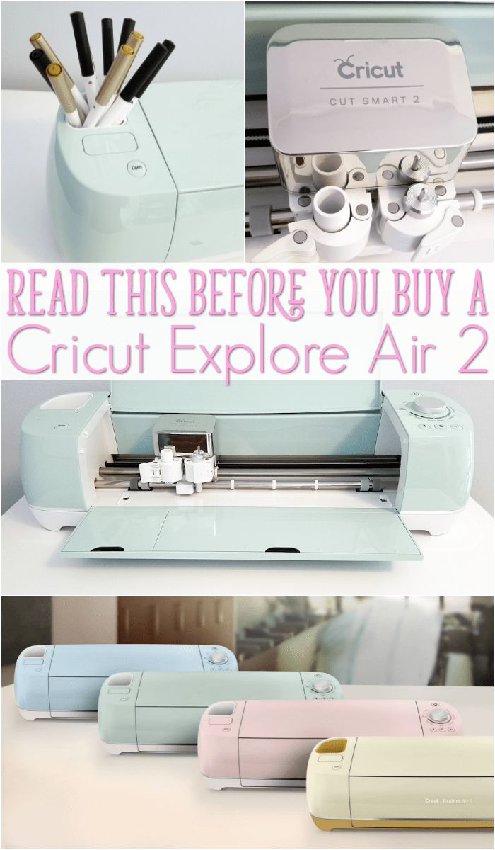 the cricut explore air 2 machine is shown with instructions for how to use it