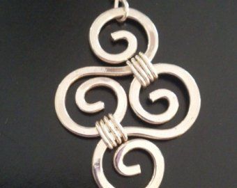 Gold spiral earrings Sterling Silver Thumb Rings, Thumb Ring, Spiral Earrings, 12 Gauge, Hammered Gold, Wrapping Ideas, Thumb Rings, Hammered Silver, Chandelier Earrings