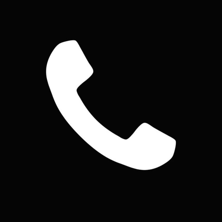 a white phone on a black background